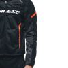 Dainese AIR FRAME 3 TEX letní textilní bunda černá/fluo-červená vel.52
